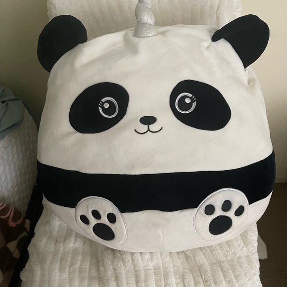 SQUISHMALLOW and Polly PANDA Bundle EUC sanitized and clean20 “ & 8” 🐼new list - Picture 4 of 5
